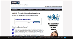 Desktop Screenshot of nicfair.com